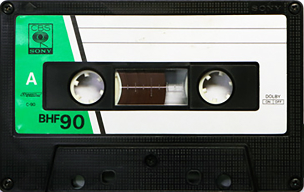 Compact Cassette CBS / Sony BHF 90 Type I Normal 1980 Japan