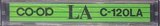 Compact Cassette CO-OP LA 120 Type I Normal 1978 Japan