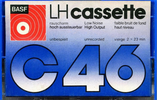 Compact Cassette BASF LH 46 Type I Normal 1976 Greece
