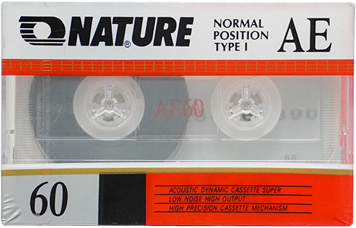 Compact Cassette Nature AE 60 Type I Normal China
