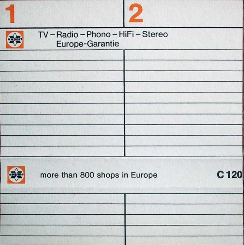 Compact Cassette Expert 120 Type I Normal 1979 Germany