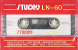 Compact Cassette Studio LN 60 Type I Normal 1984 Canada