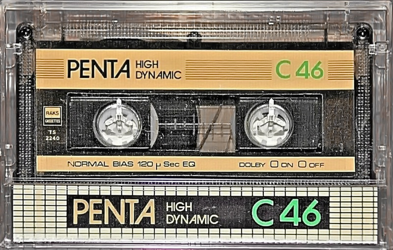 Compact Cassette: RAKS  - Penta 46