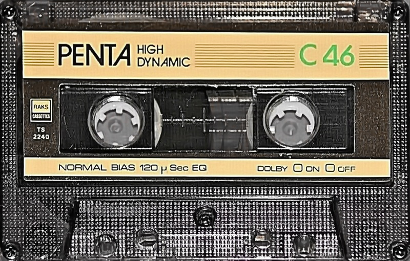 Compact Cassette: RAKS  - Penta 46