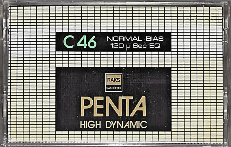 Compact Cassette: RAKS  - Penta 46