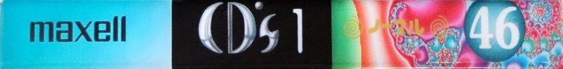 Compact Cassette Maxell CD`s I / CD`s 1 46 "CDS1-46L" Type I Normal 1997 Japan
