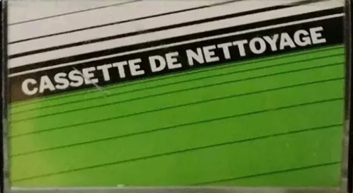 Compact Cassette No Name "for SADIM S.A." Cleaning Cassette France