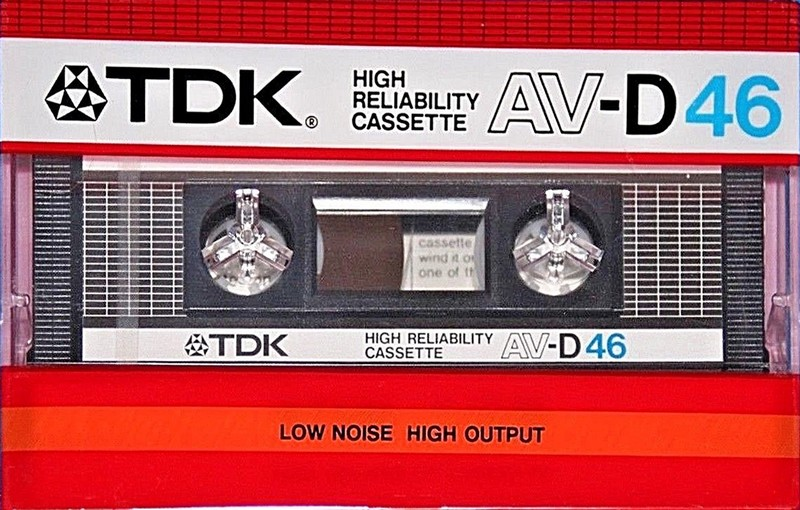 Compact Cassette: TDK  - AV-D 46