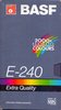 VHS, Video Home System BASF Extra Quality 240 "2000x Fantastic Colors" Type II Chrome 1989 Europe