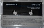 Compact Cassette Ampex 472 30 Type II Chrome 1995 USA