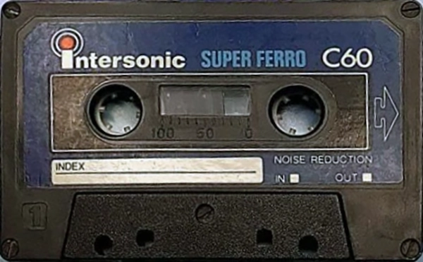 Compact Cassette Intersonic 60 Type I Normal Greece
