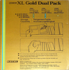 2 pack Racal XL Gold 90 Type I Normal 1982 UK