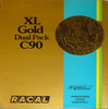 2 pack Racal XL Gold 90 Type I Normal 1982 UK