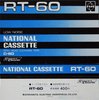 Compact Cassette National RT 60 "With Headcleaning Tape" Type I Normal 1972 Japan