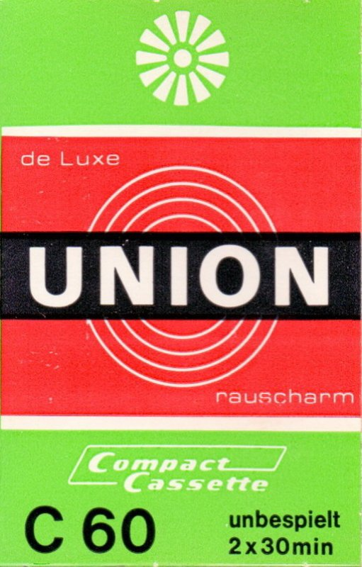 Compact Cassette Union 60 Type I Normal Germany