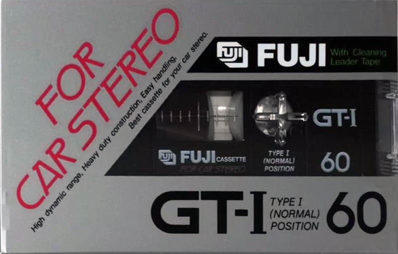 Compact Cassette Fuji GT-I 60 Type I Normal 1982 Japan