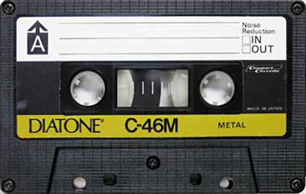 Compact Cassette Diatone M 46 Type IV Metal 1979 Japan