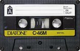 Compact Cassette Diatone M 46 Type IV Metal 1979 Japan