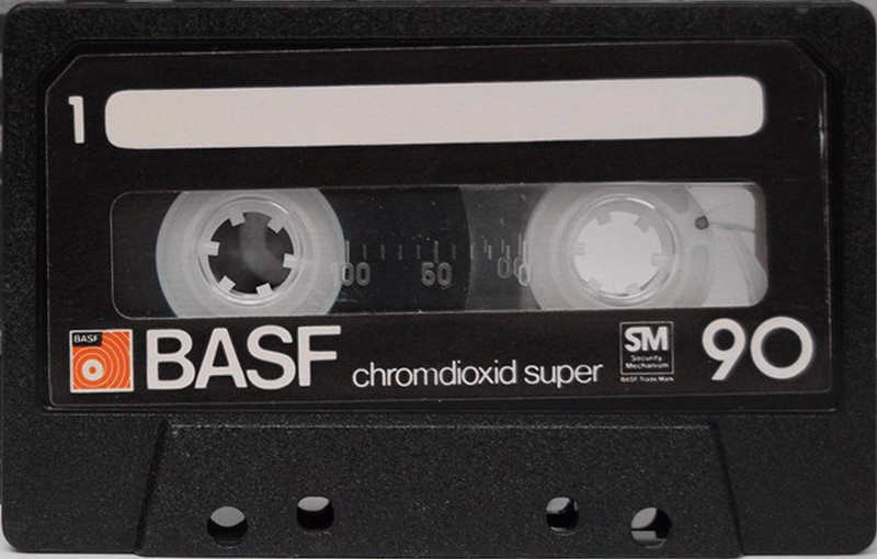 Compact Cassette: BASF  - Chromdioxid Super 90