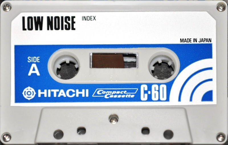 Compact Cassette Hitachi 60 Type I Normal 1972 Japan
