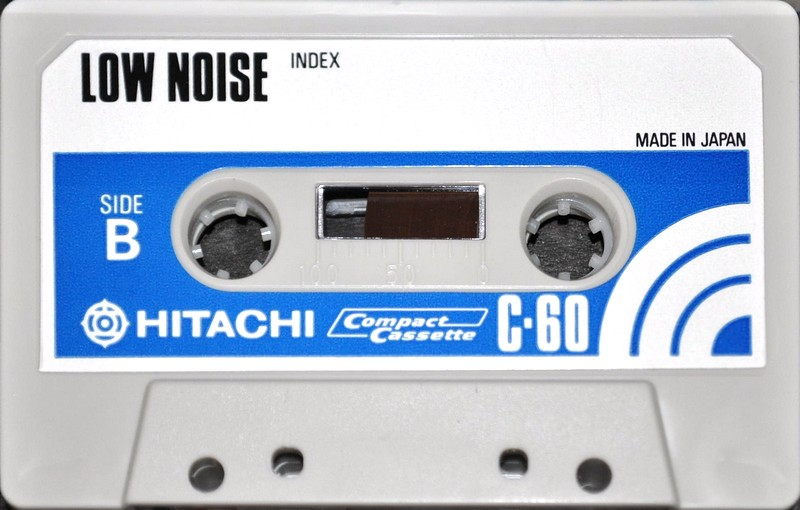 Compact Cassette Hitachi 60 Type I Normal 1972 Japan
