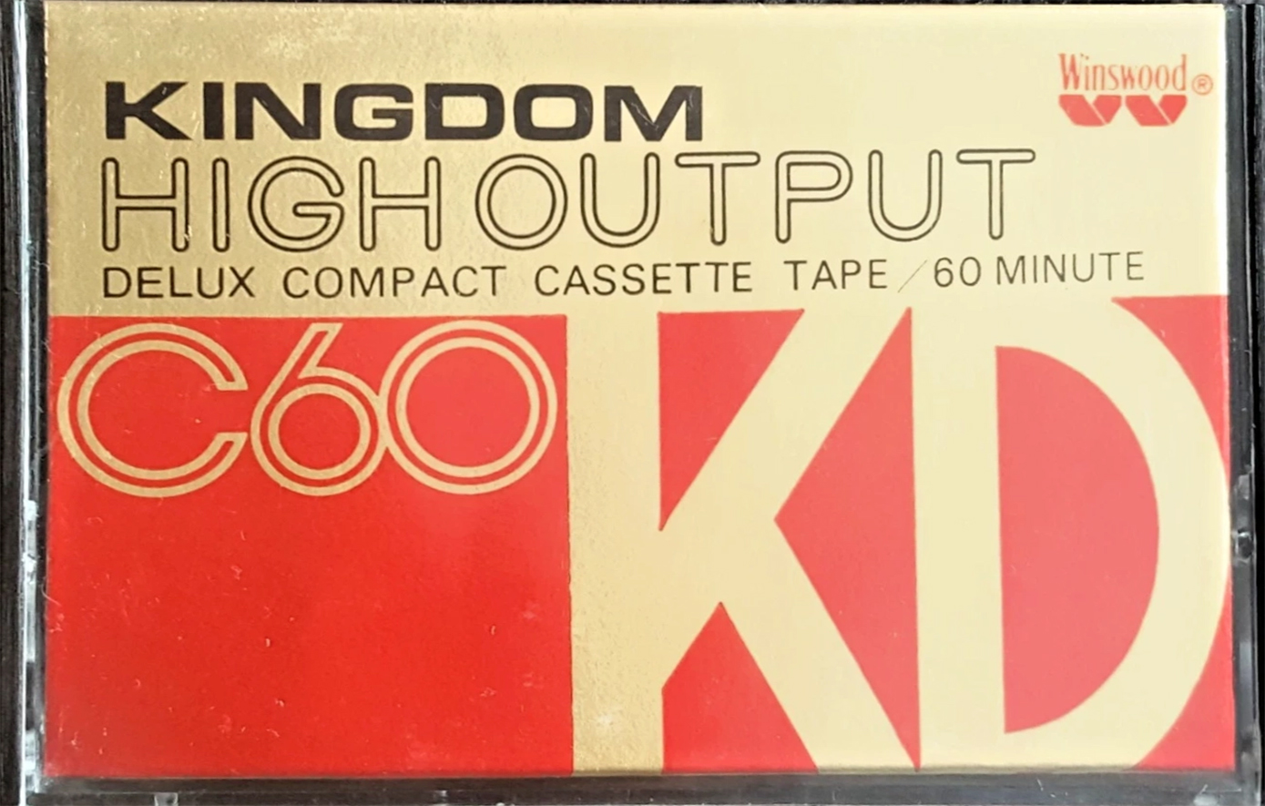 Compact Cassette Winswood KD 60 "Kingdom" Type I Normal 1979 Japan