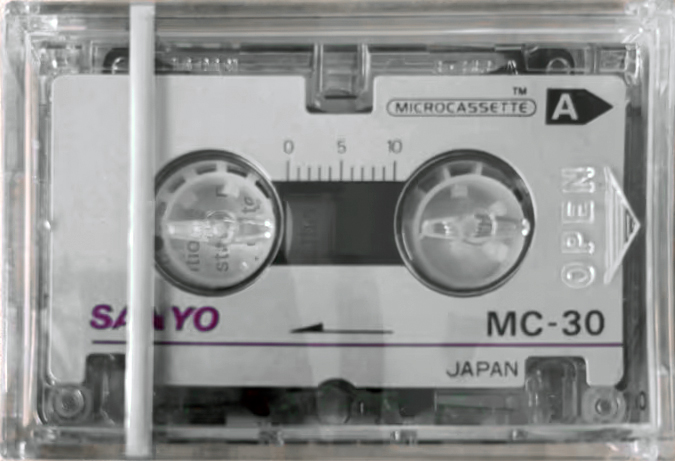 Microcassette Sanyo 30 Type I Normal Japan