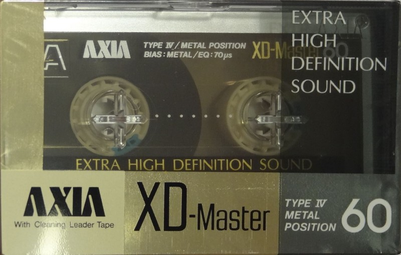 Compact Cassette: FUJI AXIA - XD-Master 60