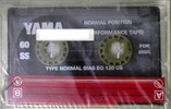 Compact Cassette Yama 60 "XIIS" Type I Normal Near East