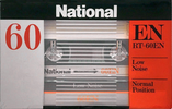 Compact Cassette National EN 60 "RT-60EN" Type I Normal 1982 Japan