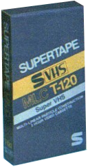 VHS, Video Home System: Radio Shack SUPERTAPE -  120