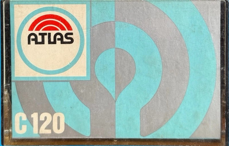 Compact Cassette Atlas 120 Type II Chrome 1976 Germany