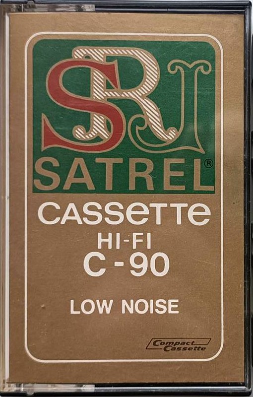 Compact Cassette Satrel 90 Type I Normal 1980 Hong Kong