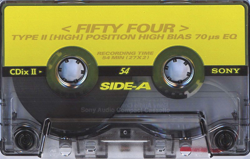 Compact Cassette: Sony  - CDix II 54