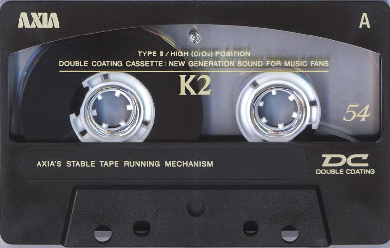 Compact Cassette: FUJI AXIA - K2 54