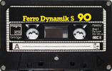 Compact Cassette Magna Ferro Dynamic S 90 "Ferro Dynamik S" Type I Normal 1984 Germany