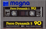 Compact Cassette Magna Ferro Dynamic S 90 "Ferro Dynamik S" Type I Normal 1984 Germany