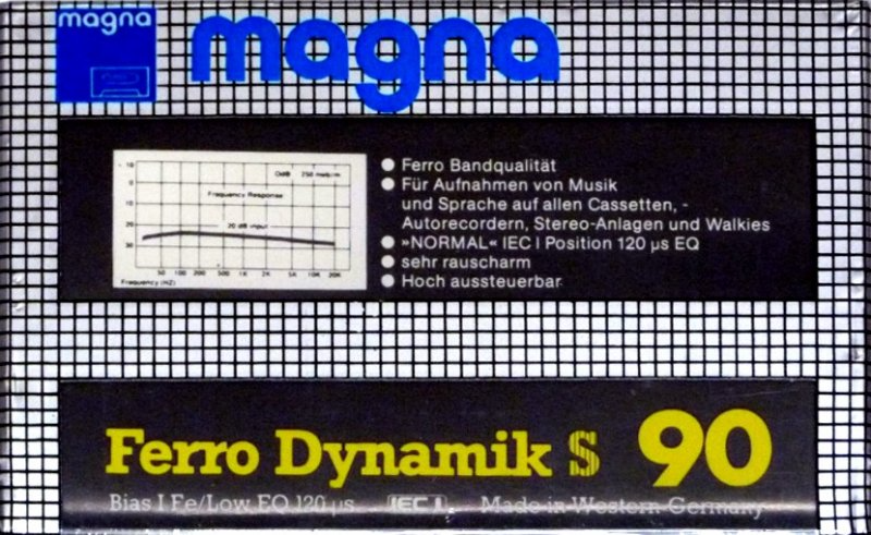 Compact Cassette: Magna  - Ferro Dynamic S 90