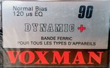 Compact Cassette Voxman Dynamic + 90 Type I Normal France