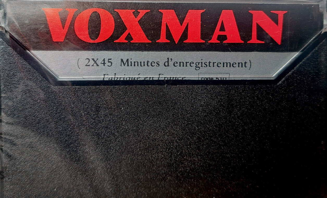 Compact Cassette Voxman Dynamic + 90 Type I Normal France