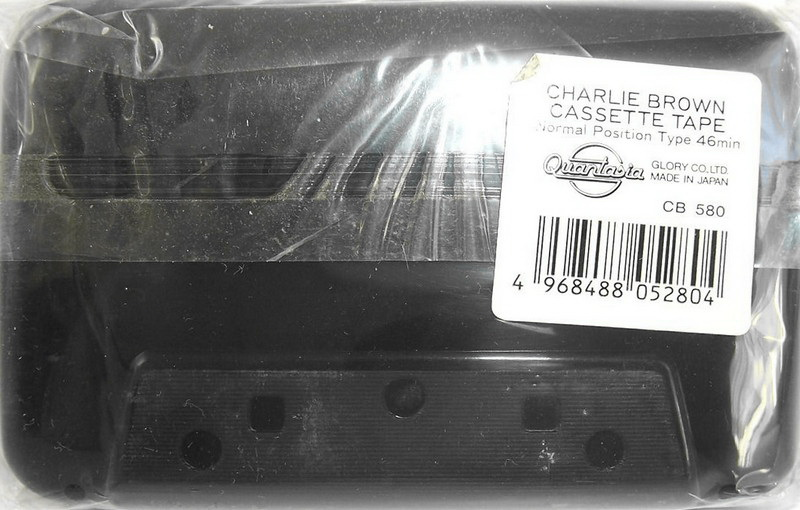 Compact Cassette Quantasia Charlie Brown 46 "CB 580" Type I Normal 1989 Japan