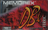Compact Cassette Memorex DB x 90 Type I Normal 1995 UK
