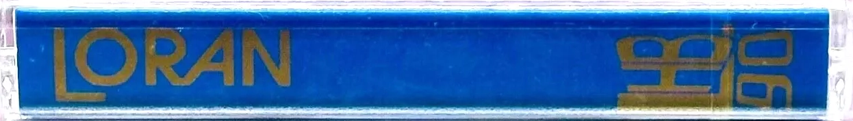 Compact Cassette Loran LHB 90 Type II Chrome 1990 USA