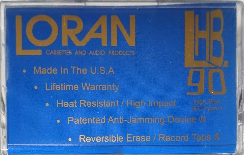 Compact Cassette:  Loran - HB 90