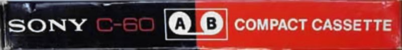 Compact Cassette Sony Auto-Sensor 60 Type I Normal 1968 USA