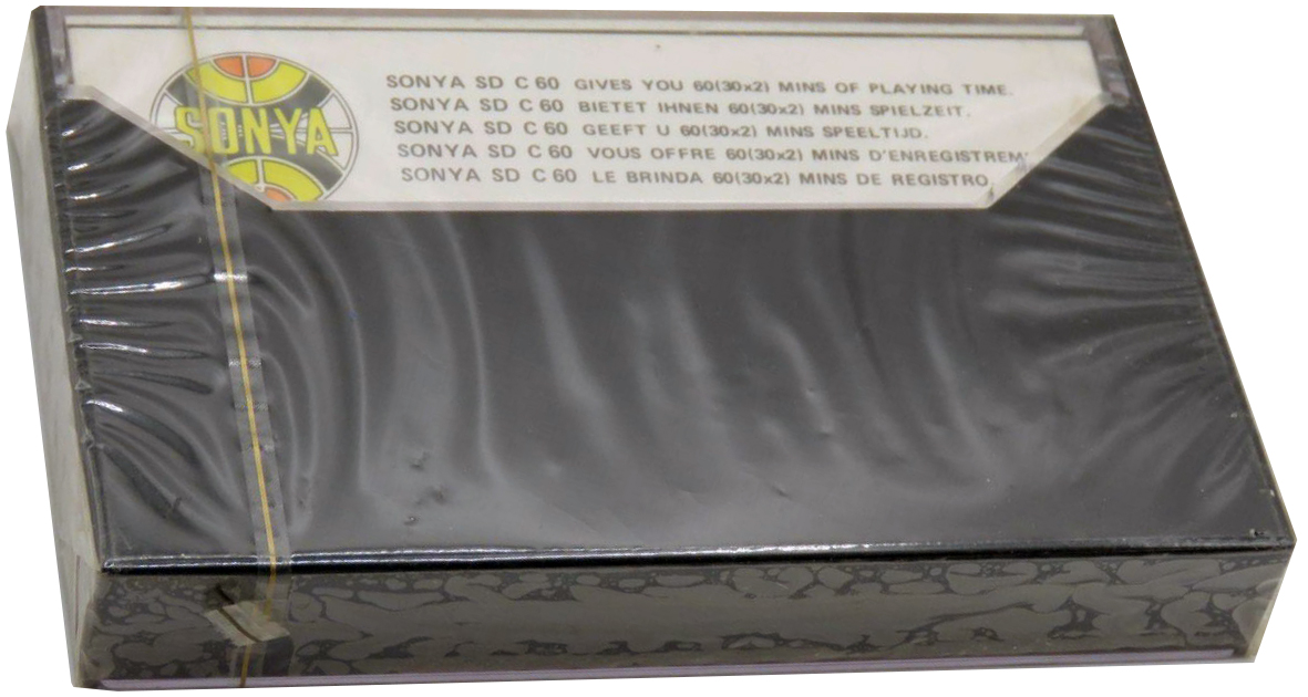 Compact Cassette Sonya 60 Type I Normal Europe