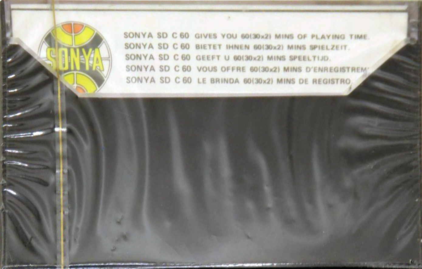 Compact Cassette Sonya 60 Type I Normal Europe