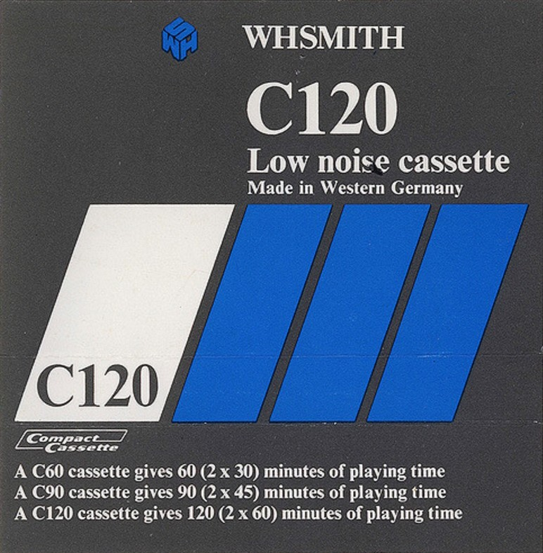 Compact Cassette WH SMITH 120 Type I Normal UK