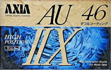 Compact Cassette AXIA AU-IIx 46 "AU2X A 46" Type II Chrome 1992 Japan