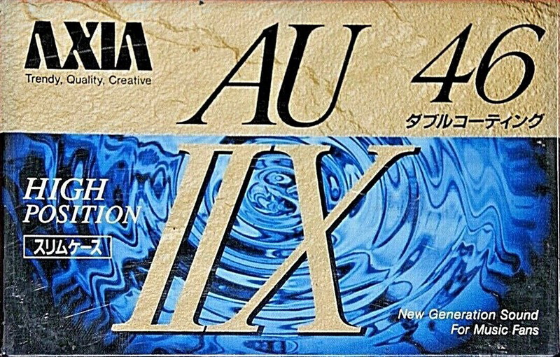 Compact Cassette: FUJI AXIA - AU-IIx 46